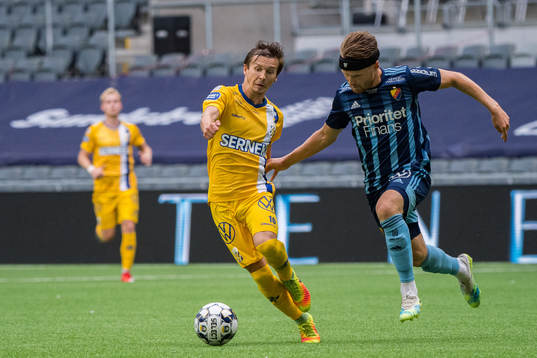 IFK Göteborgs Patrik Karlsson Lagemyr och Djurgårdens