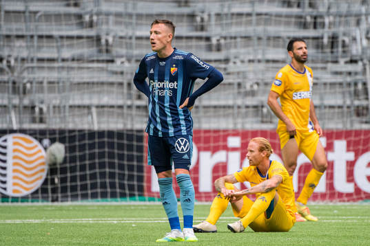 Djurgårdens Fredrik Ulvestad deppar