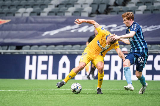 IFK Göteborgs Pontus Wernbloom och Djurgårdens Aslak Witry