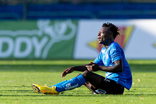 Halmstads Thomas Boakye deppar