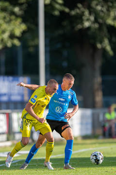 Sundsvalls Dennis Olsson och Halmstads Samuel Kroon