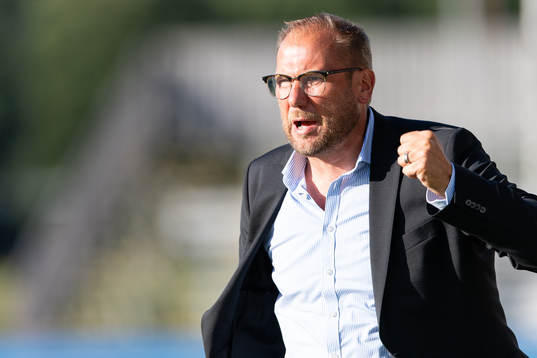 Halmstads tränare Magnus Haglund