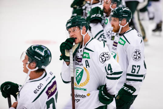 Färjestads Victor Ejdsell deppar
