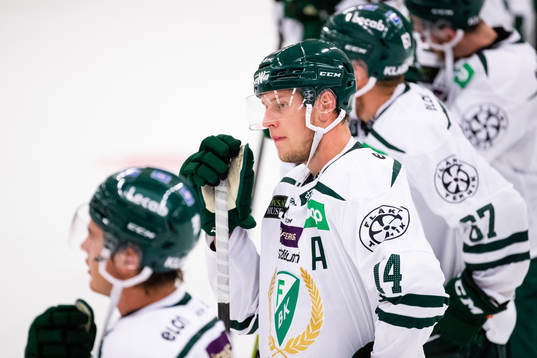 Färjestads Victor Ejdsell deppar