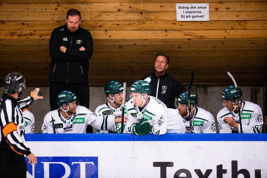Färjestads assisterande tränare Gereon Dahlgren och