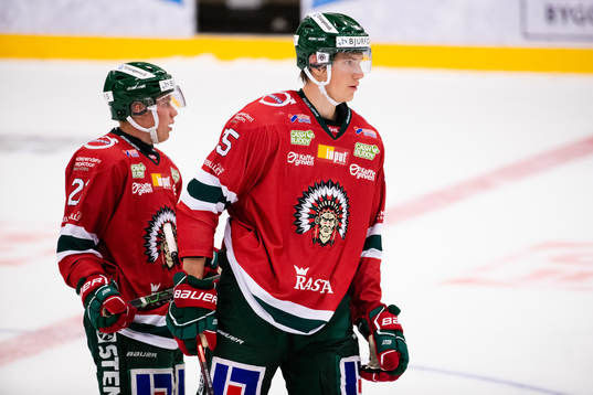 Frölundas Karl Henriksson och Elmer Söderblom