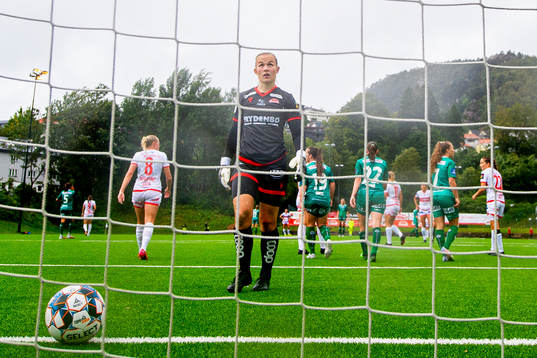 Goalkeeper Oda Marie Bogstad of Sandviken