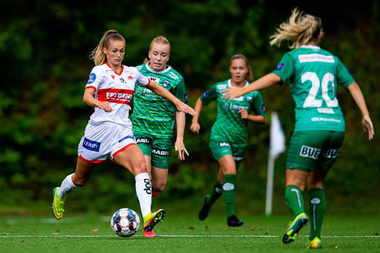 Marina Heggernes Jensen of Sandviken and Marie Hella