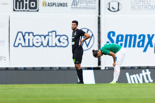 Västerås Pedro Ribeiro och Jönköpings Edin Hamidovic