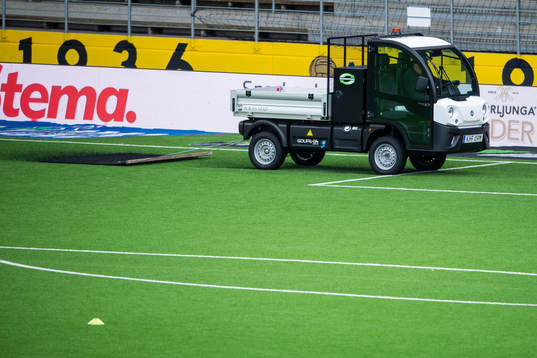 Planen iordningställs