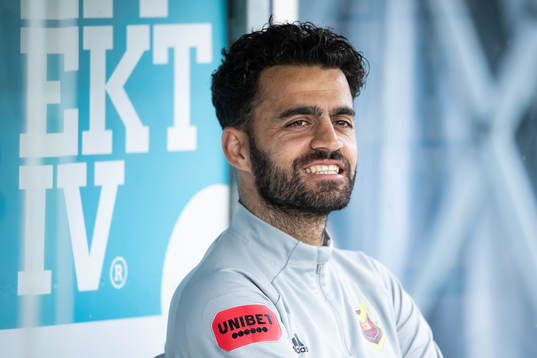 Östersunds assisterande tränare Amir Azrafshan