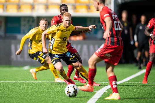 under fotbollsmatchen i Allsvenskan mellan Elfsborg och