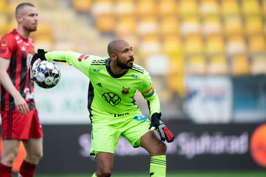 Östersunds målvakt Aly Keita