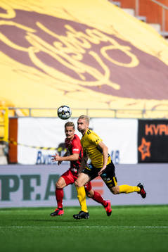 Elfsborgs Johan Larsson och Östersunds Henrik Bellman