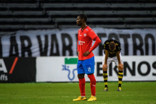 Helsingborgs Mohammed Abubakari deppar