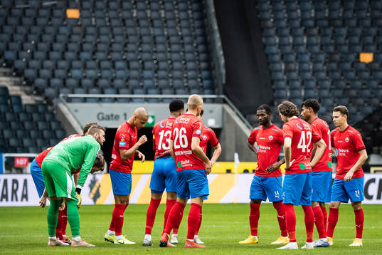 Helsingborgs spelare samlas