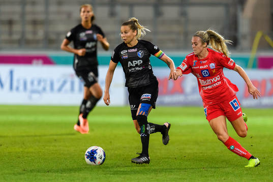 Växjös Emmi Alanen och Linköpings Filippa Angeldal
