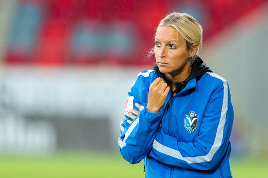 Växjös tränare Maria Nilsson