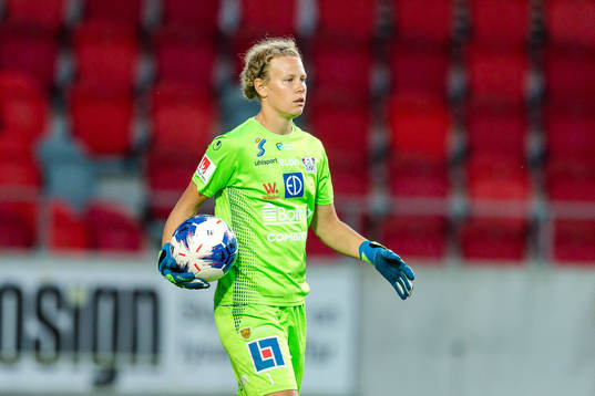 Linköpings målvakt Cajsa Andersson