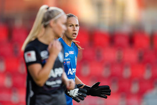 Växjös målvakt Katlynn Fraine