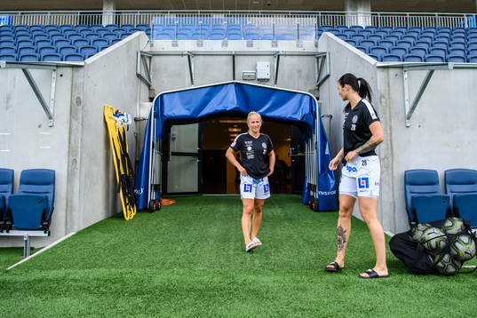 Uppsalas Ida Strömblad och Nicole Odelberg Modin