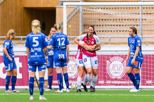 Uppsalas Nicole Odelberg Modin jublar