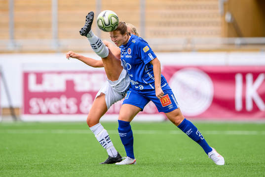 Uppsalas Cassandra Korhonen och Örebros Maja Regnås