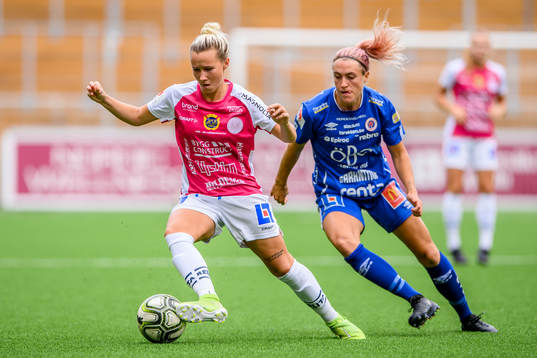Uppsalas Marika Bergman Lundin  och Örebros Freja Olofsson