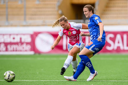 Uppsalas Cassandra Korhonen och Örebros Maja Regnås