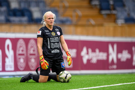 Uppsalas målvakt Emma Holmgren