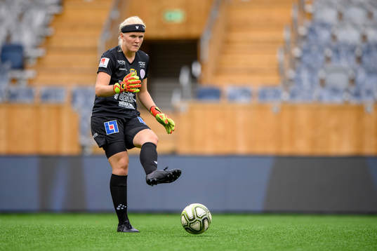 Uppsalas målvakt Emma Holmgren