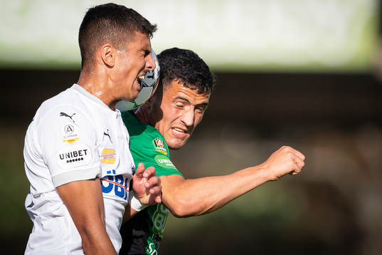 Örebros Hussein Ali och Varbergs Astrit Selmani