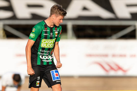 Varbergs Gustav Norlin jublar