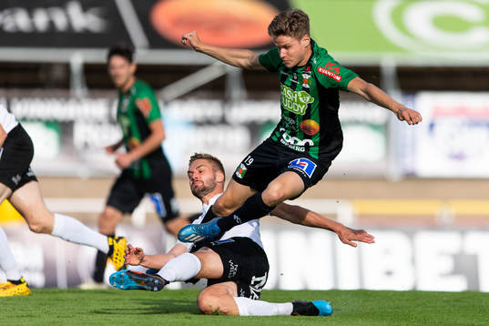 Örebros Johan Mårtensson och Varbergs Gustav Norlin