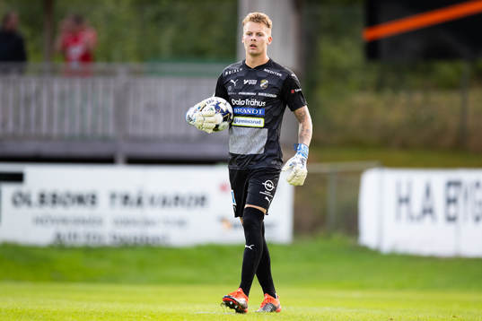 Ljungskiles målvakt Robin Wallinder