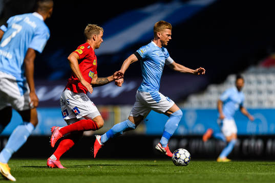 Falkenbergs Marcus Mathisen och Malmö FFs Anders
