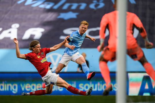 Malmö FFs Anders Christiansen och Falkenbergs Carl