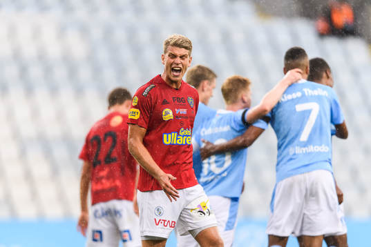 Falkenbergs Marcus Mathisen deppar