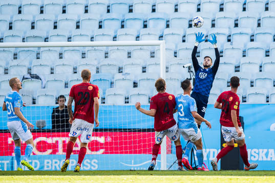 Malmö FFs målvakt Marko Johansson