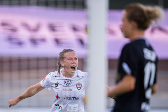 Rosengårds Jessica Samuelsson jublar