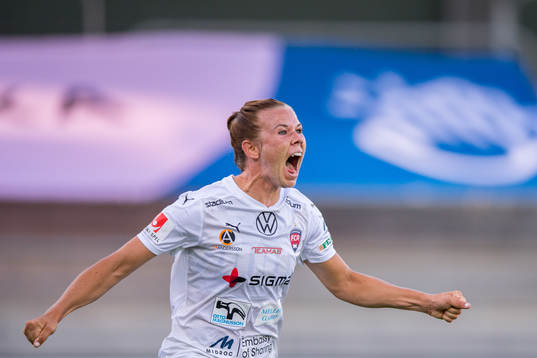 Rosengårds Jessica Samuelsson jublar