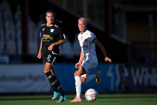 Göteborgs Filippa Angeldal och Rosengårds Caroline Seger