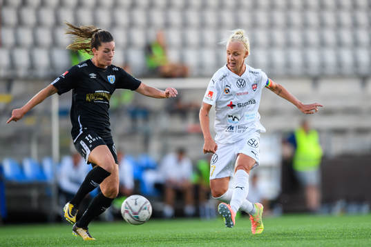 Rosengårds Caroline Seger och Göteborgs Pauline Hammarlund