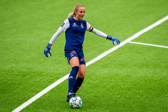 Goalkeeper Ingvild Thynes Villa of Åsane