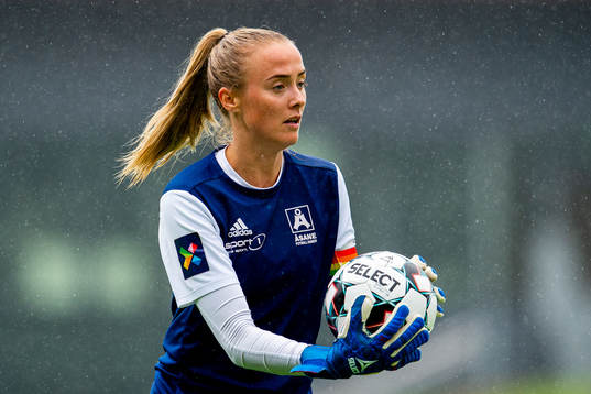 Goalkeeper Ingvild Thynes Villa of Åsane
