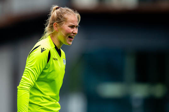 Goalkeeper Kristin Rage of Amazon Grimstad