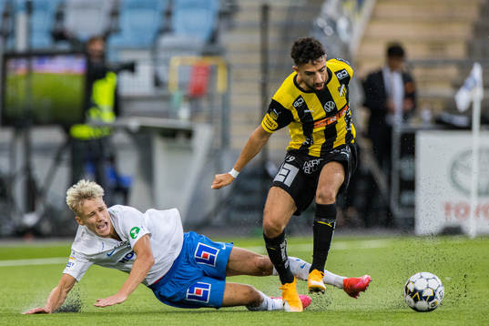 IFK Norrköpings Pontus Almqvist och Häckens Daleho
