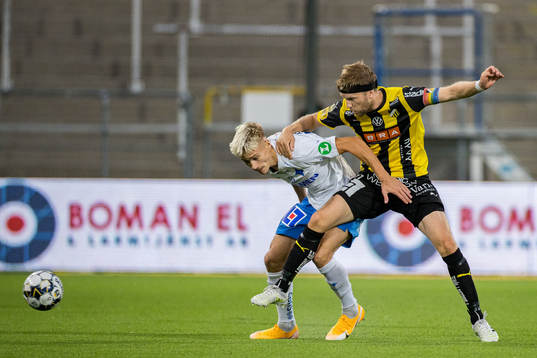 IFK Norrköpings Pontus Almqvist och Häckens Rasmus