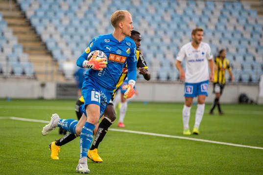Häckens målvakt Pontus Dahlberg
