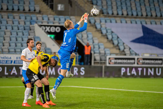 Häckens målvakt Pontus Dahlberg